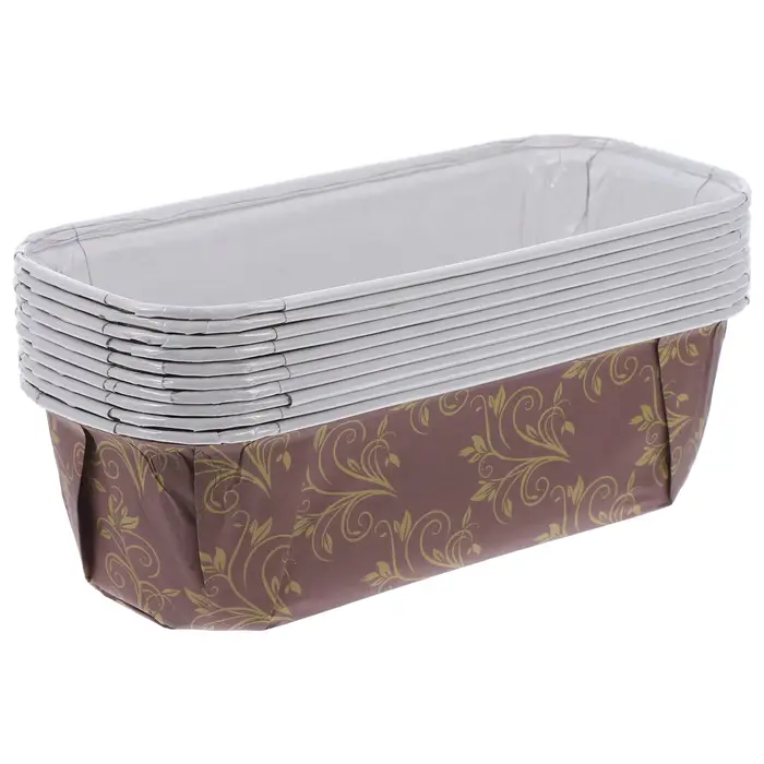10 pièces gâteau tasse casseroles pain parchemin doublures Panettone papier moule grille-pain four cuisson