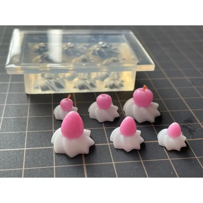 Moules à Fondant en forme fraise