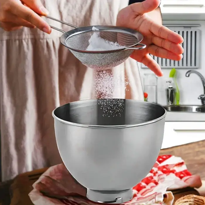 Bol mélangeur en acier inoxydable pour Kitchenaid Classic&Artisan Series 4.5-5 Quart