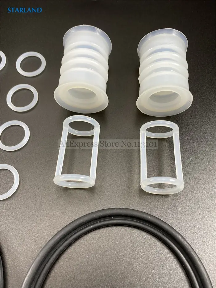Anneaux d'étanchéité en Silicone 18 en 1, Tubes d'étanchéité ondulés combinés, pièces pour fabricant