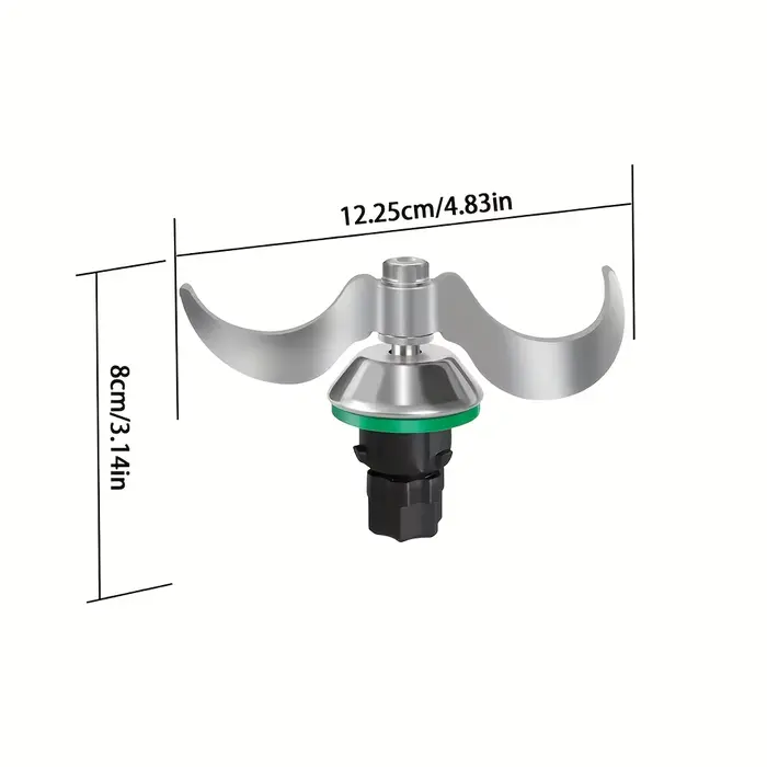 Couteau à pâte pour Thermomix TM6/TM5 - Lame de mélange de rechange. Compatible avec TM6/TM5, access