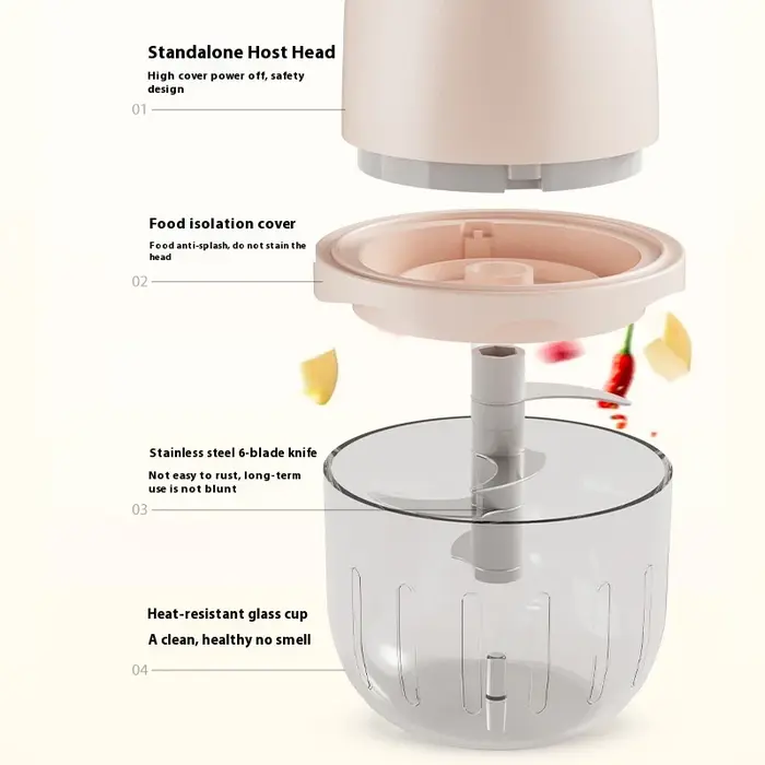 Hachoir à viande électrique de 350ML