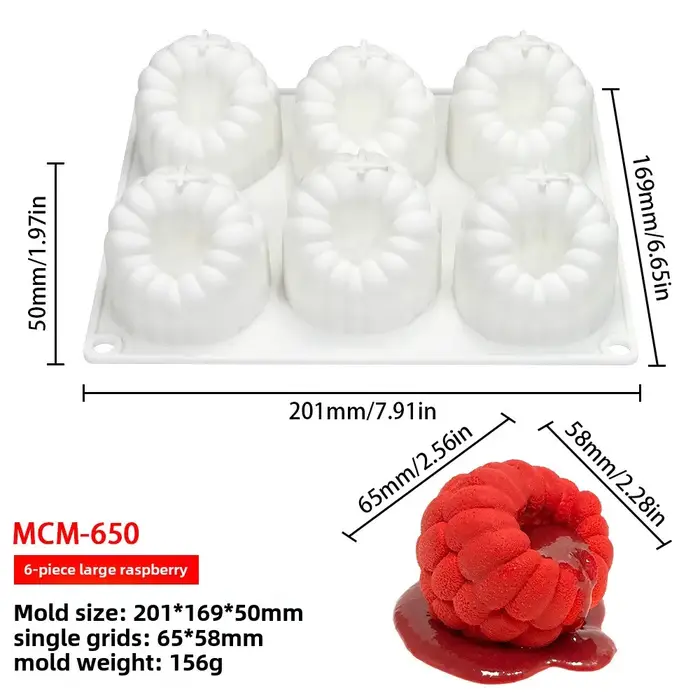 Moule à Mousse en Silicone