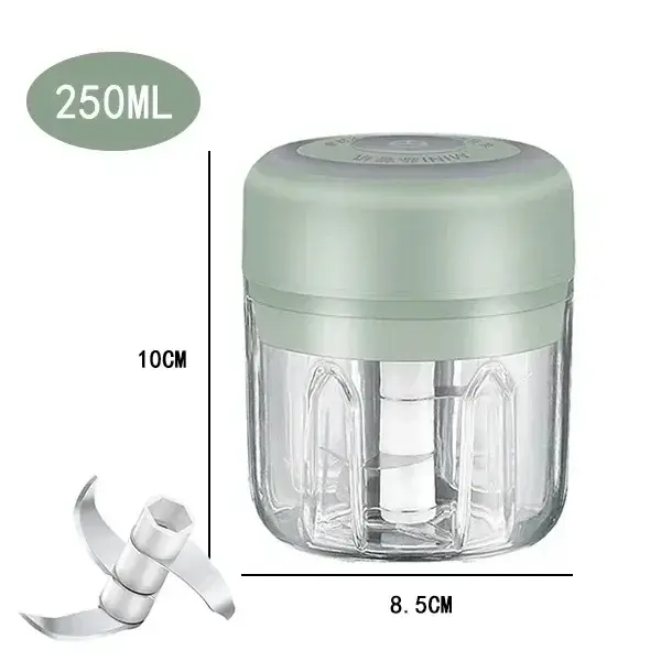 Mini hachoir à ail électrique 250 ml