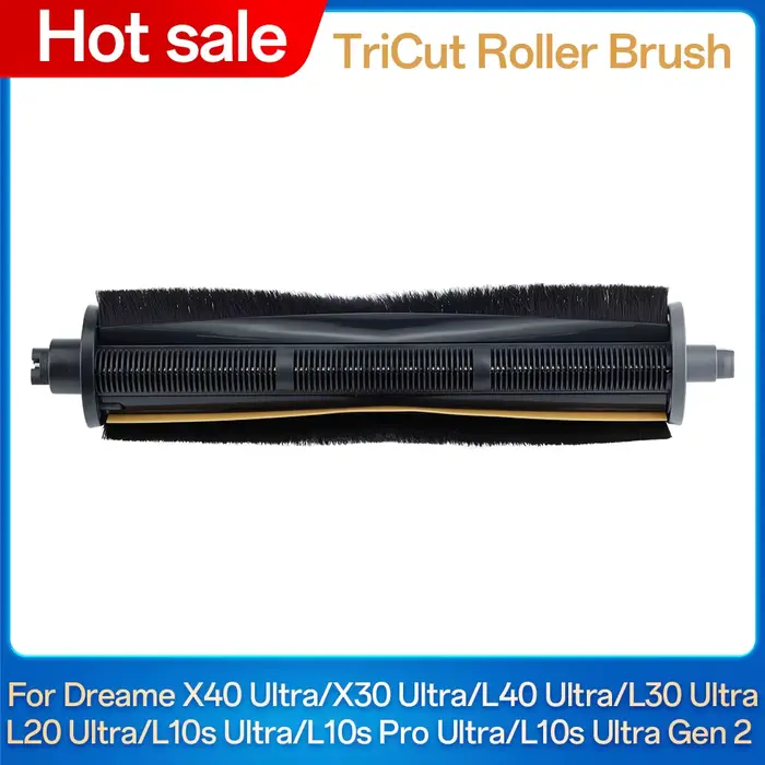 Brosse TriCut pour Dreame X40 Ultra X30 Ultra L40 Ultra L30 Ultra L20 Ultra L10s, pièces de rechange