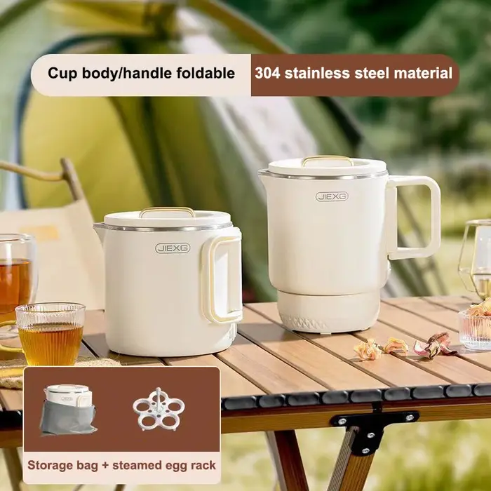 2025 nouveau cuiseur à riz multifonctionnel 3 en 1 Portable petit bouilloire électrique de voyage mé