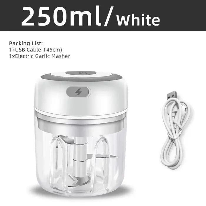 Hachoir à ail électrique 250ML