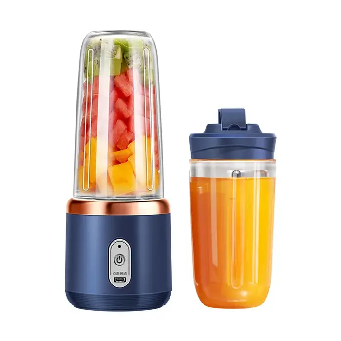 Presse-agrumes électrique portable, petit mixeur à fruits, recharge USB, pour les voyages en plein a