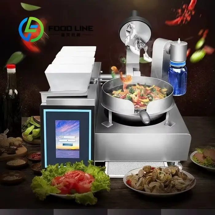 Robot de cuisine commercial intelligent
