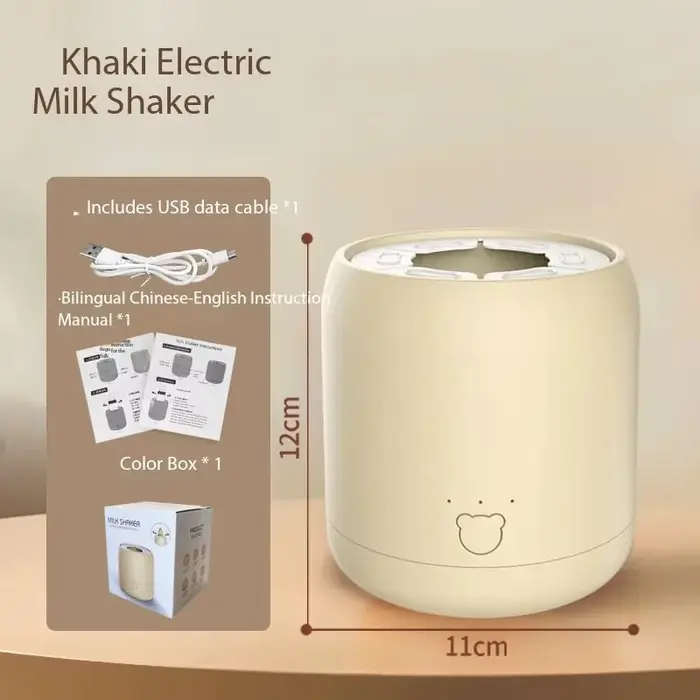 Mélangeur de lait en poudre intelligent USB, préparateur de lait infantile, machine à faire mousser le lait automatique, agitateur de biberon électrique