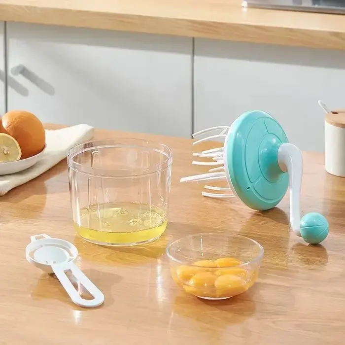 Fouet manuel semi-automatique multi-usage pour blanc d'œuf/crème/pâte à gâteau mélangeur à manivelle outils de cuisine ménagers