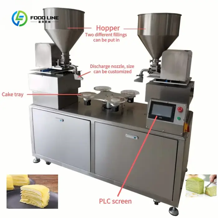 Machine à décorer les gâteaux multifonctionnelle et automatique