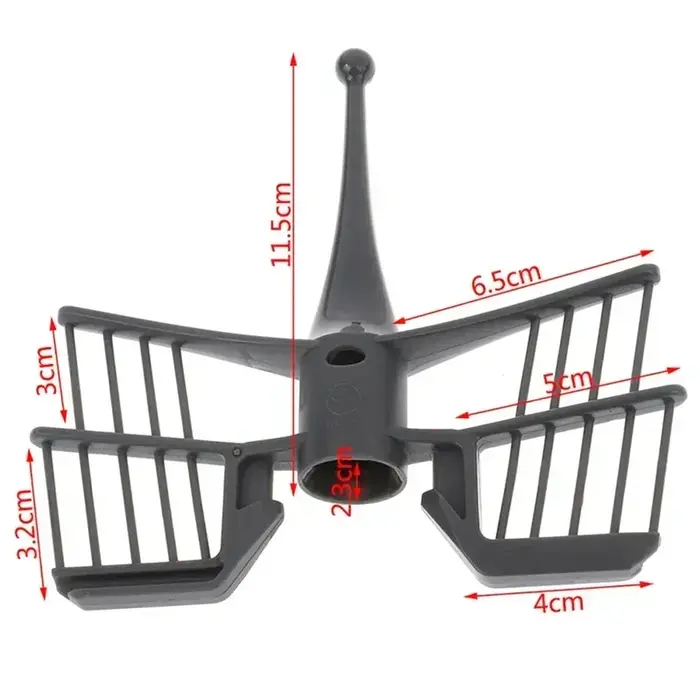 Spatule à bâton d'agitation papillon