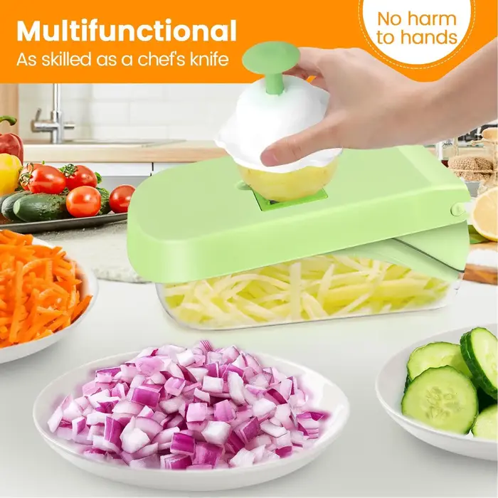 Hachoir à légumes multifonctionnel 7/17 en 1