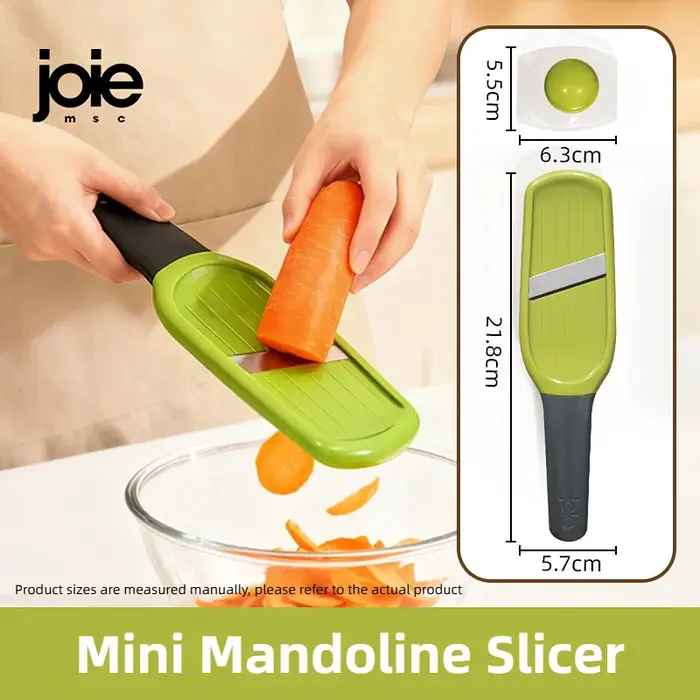 Joie Mini Mandoline trancheuse acier inoxydable coupe-légumes pour pomme de terre carotte concombre fromage accessoires de cuisine outils