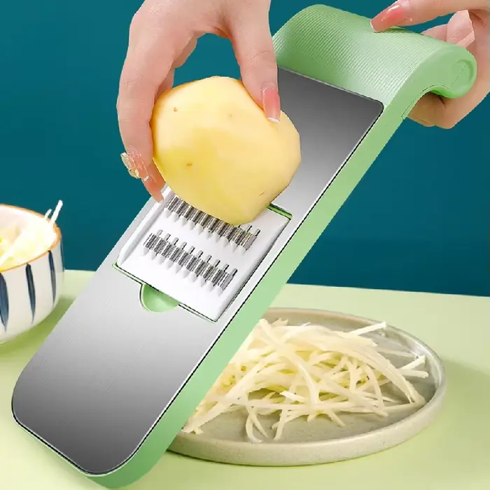 Coupe-légumes et râpe 7-en-1 multifonction pour légumes