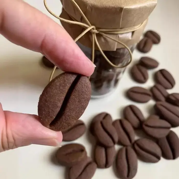 Moule à biscuits en forme de grain de café
