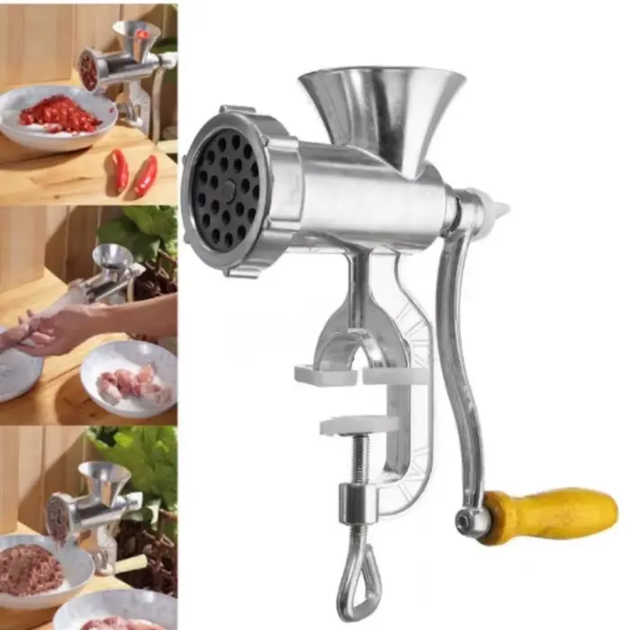 Hachoir à viande manuel multifonctionnel pour usine de cuisine