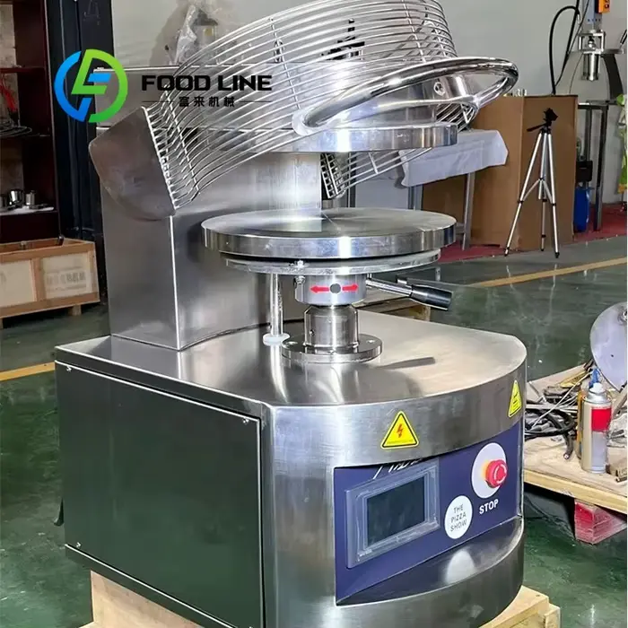 Machine automatique électrique pour la préparation de base de pizza ronde