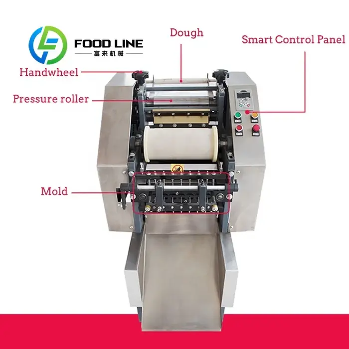 Machine automatique personnalisée pour la fabrication de pâtes Farfalle