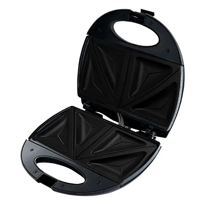Machine à gaufres pour petit déjeuner, machine à sandwichs, grille-pain électrique et gaufrier pour 