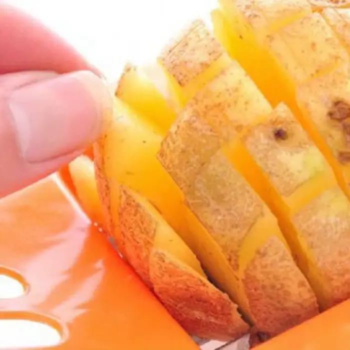 Coupe-pommes de terre frites en acier inoxydable