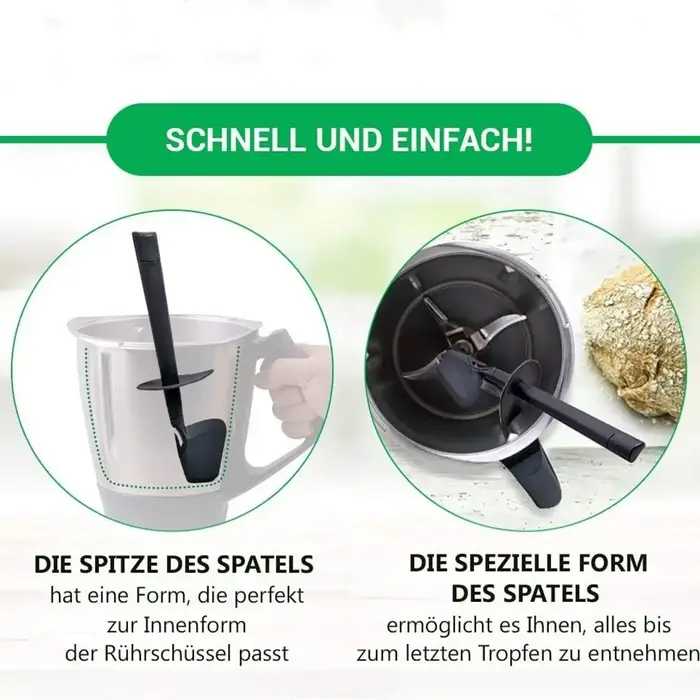 Spatule-raclette de remplacement universelle résistante à la chaleur pour Vorwerk Thermomix TM6 TM5 TM31