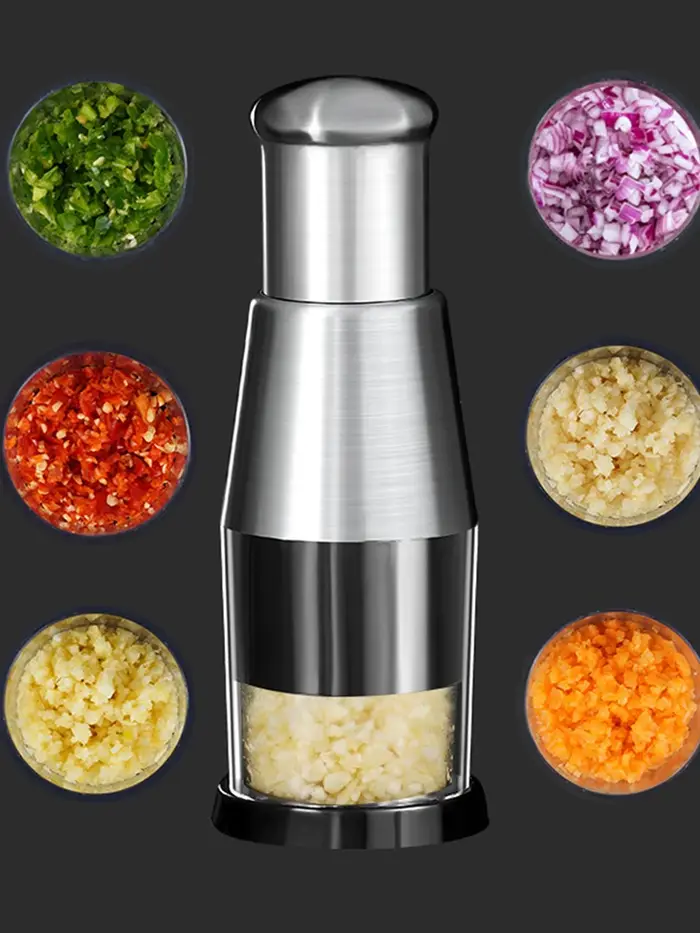 Hachoir à légumes en acier inoxydable