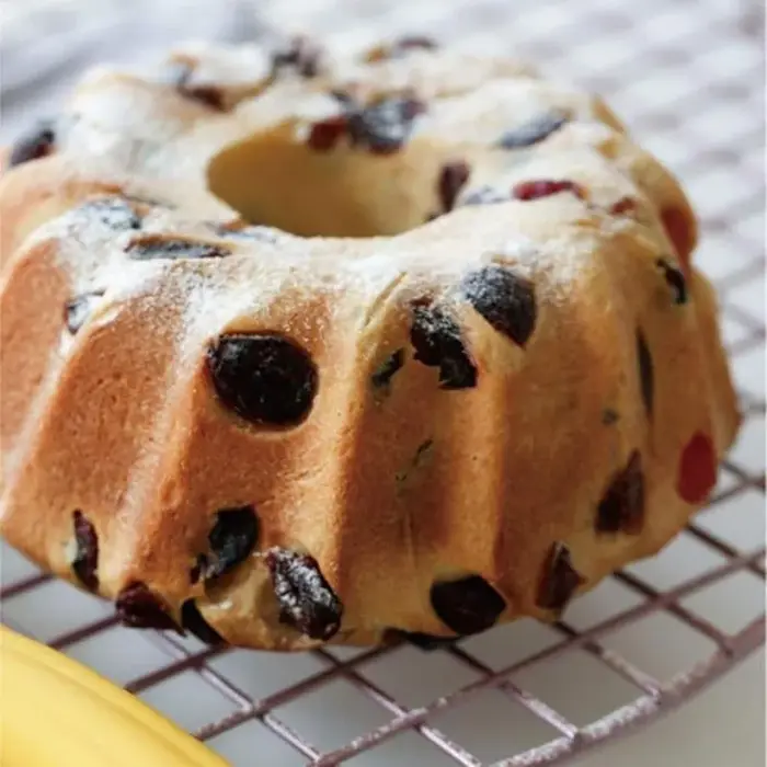 Moule à gâteau rond cannelé en Silicone 3D Kouglof