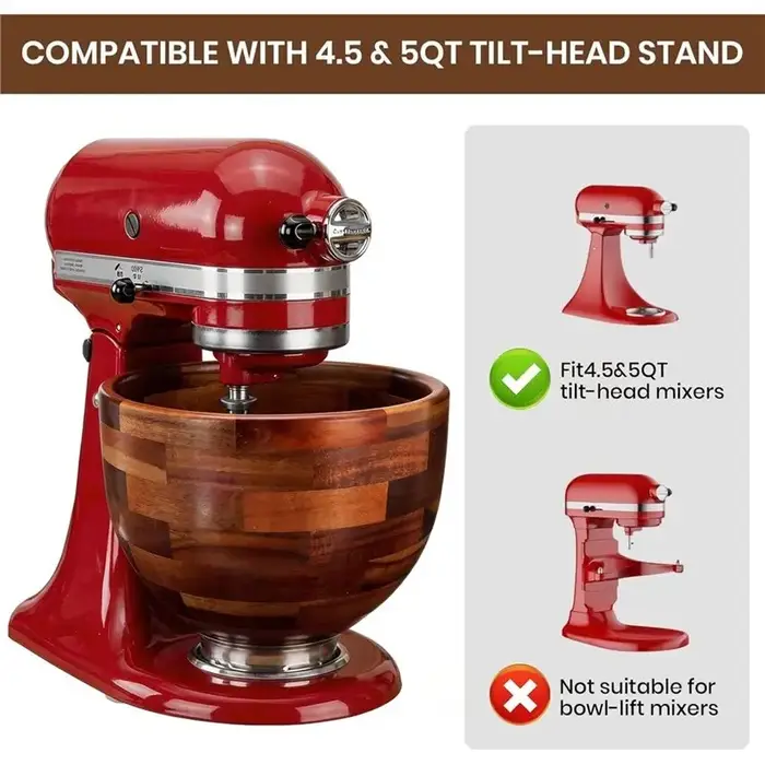 Bol pour batteur sur socle inclinable Kitchenaid 4