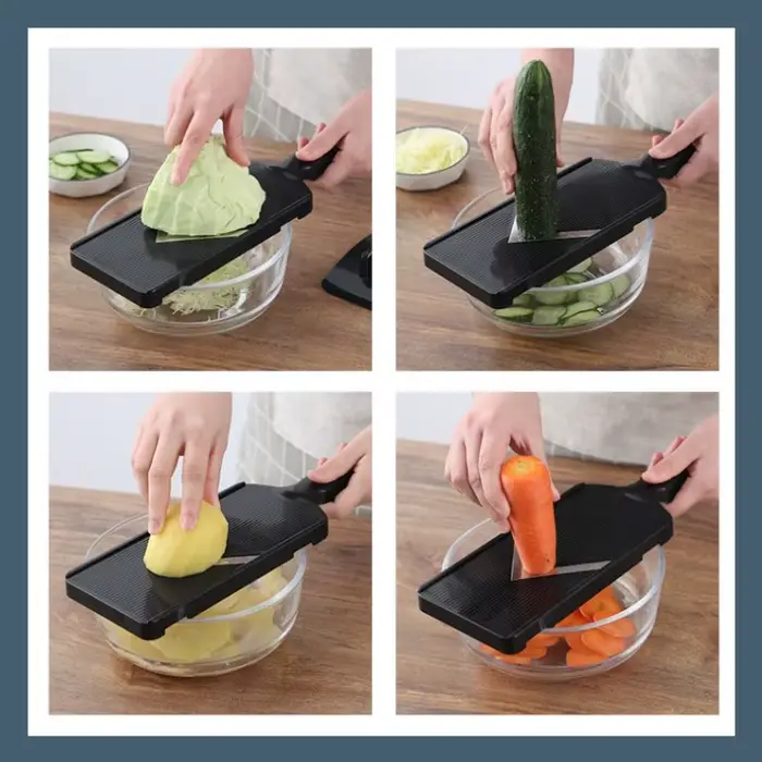 Coupe-légumes en acier inoxydable