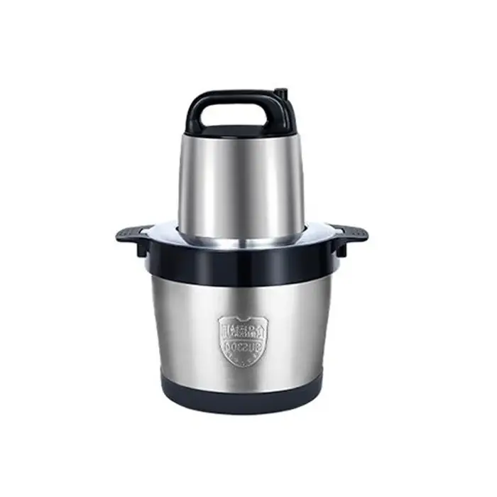 Mélangeur électrique 6L, robot culinaire domestique Commercial en acier inoxydable pour hacher la vi