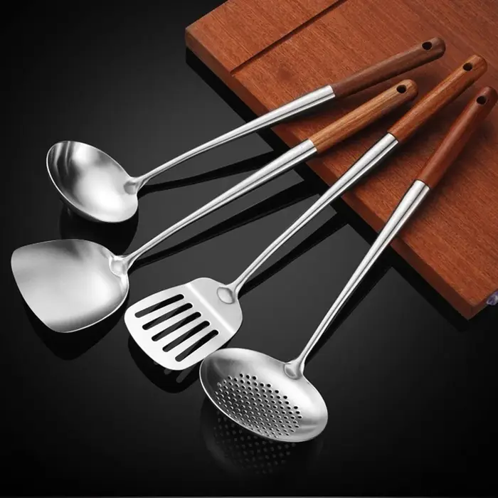 Spatule cuillère en acier inoxydable