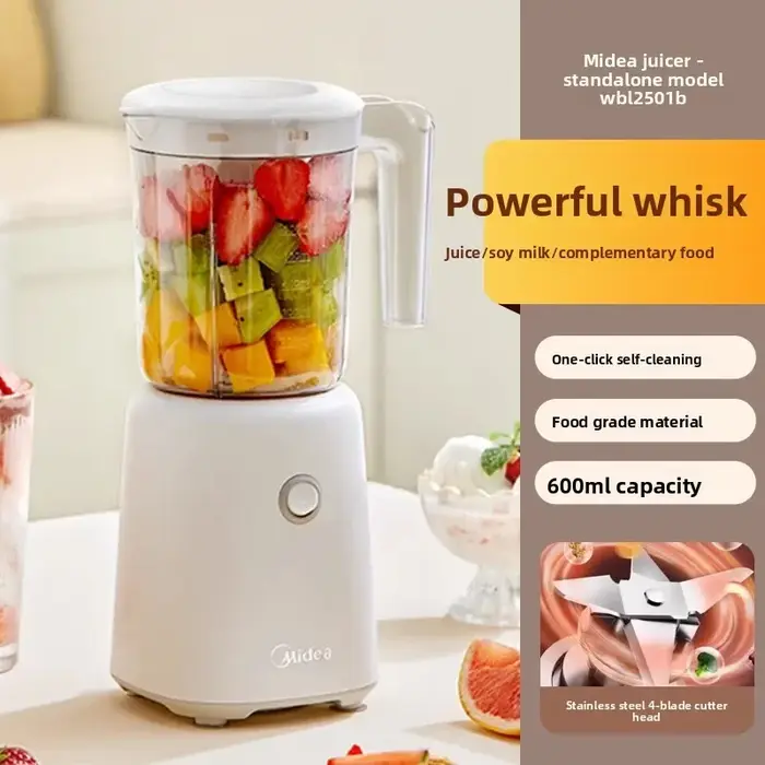 Midea – presse-agrumes électrique Portable 220V, petit mixeur multifonction pour jus de fruits, pour