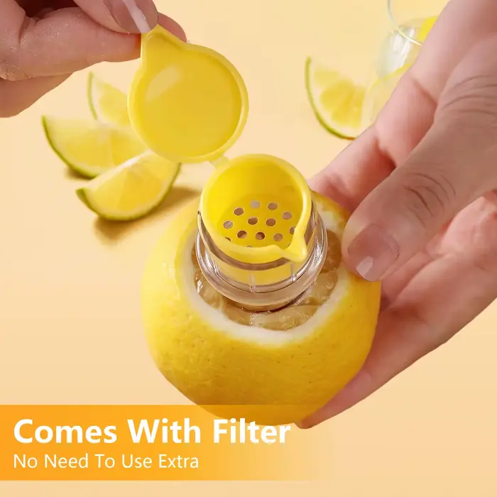 Mini presse-citron Portable avec couvercle