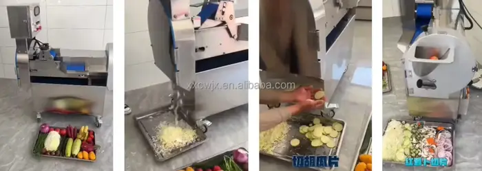 Multi fonctionnel 3 en 1 fruits nourriture légumes hachoir Dicer trancheuse