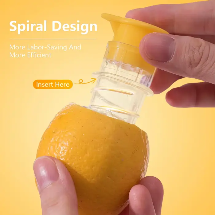 Mini presse-citron Portable avec couvercle