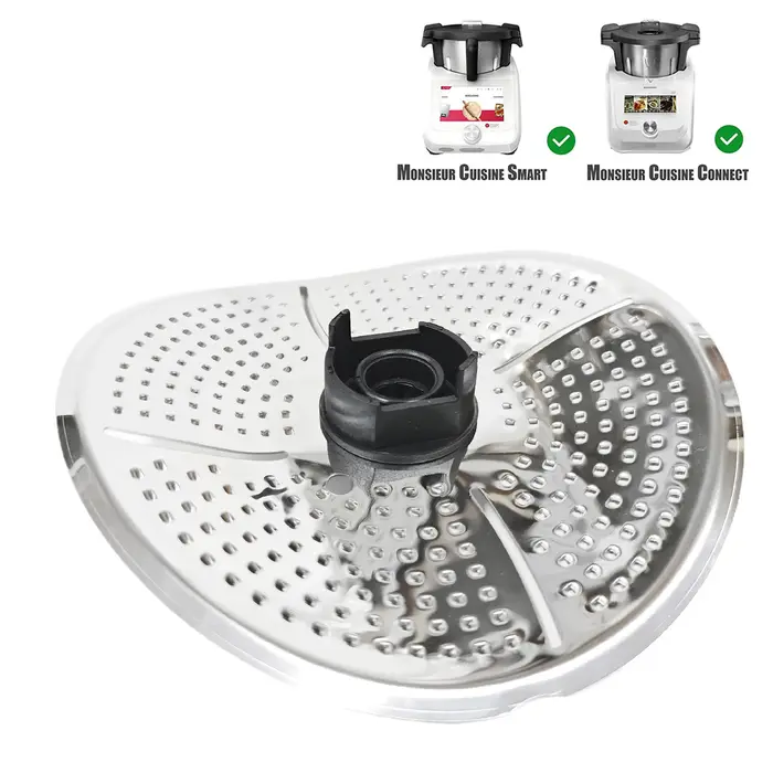 Éplucheur pour Monsieur Cuisine Connect/éplucheur de pommes de terre intelligent, lame mixte et couv