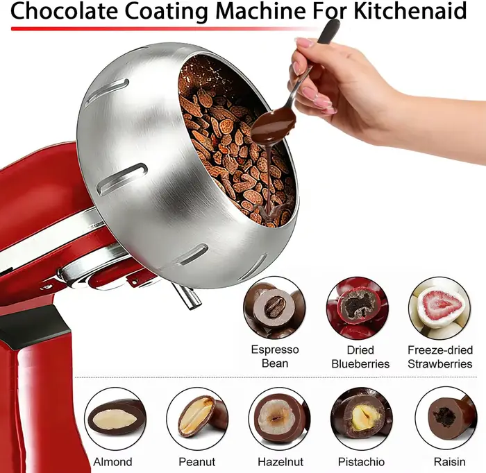 Accessoire de glaçage au chocolat pour batteur sur socle KitchenAid 4.5QT 5QT, outil de fabrication