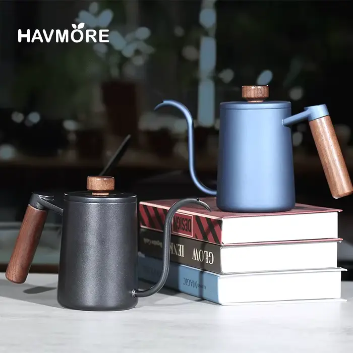 304 acier inoxydable 600ml Long bec col de cygne Barista expresso cafetière bouilloire théière acces