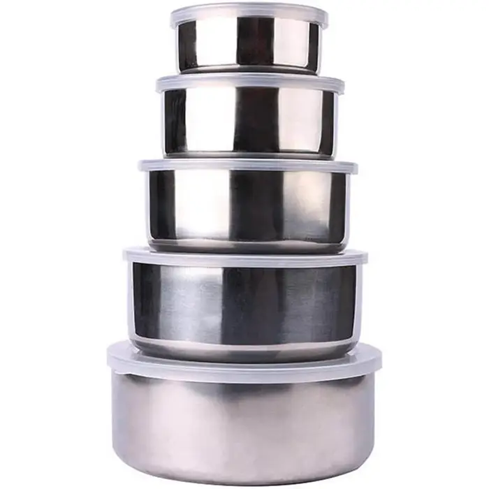 Ensemble de bols à mélanger en acier inoxydable, bol à soupe multifonctionnel, bassin peu encombrant