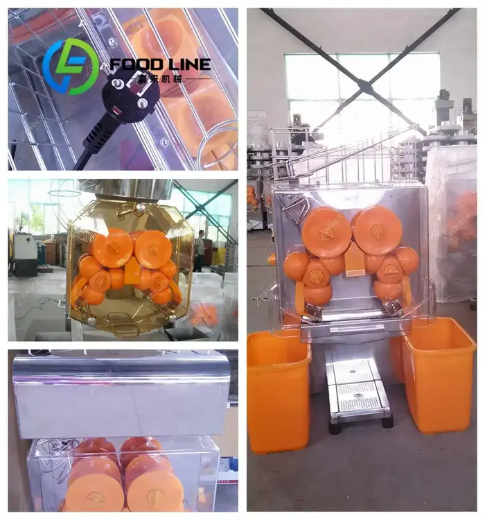 Machine d'extraction de jus d'orange | Presse-agrumes automatique pour orange