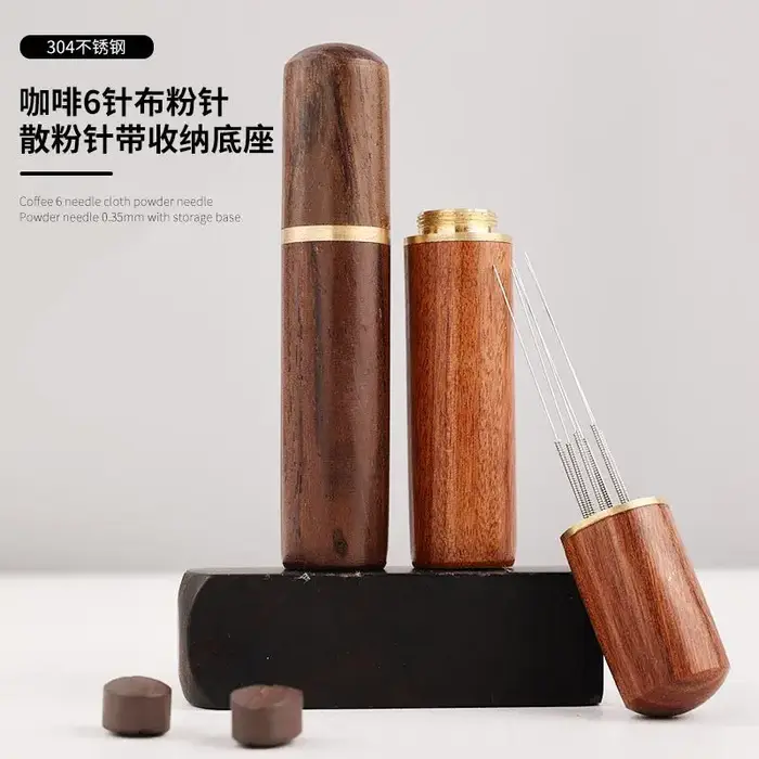 Tamper en acier inoxydable pour café en poudre expresso