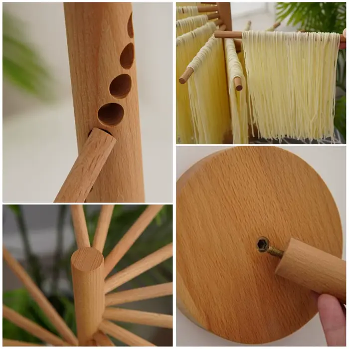 Support de séchage de pâtes pliable, support de séchage de Spaghetti, support de séchage de nouilles