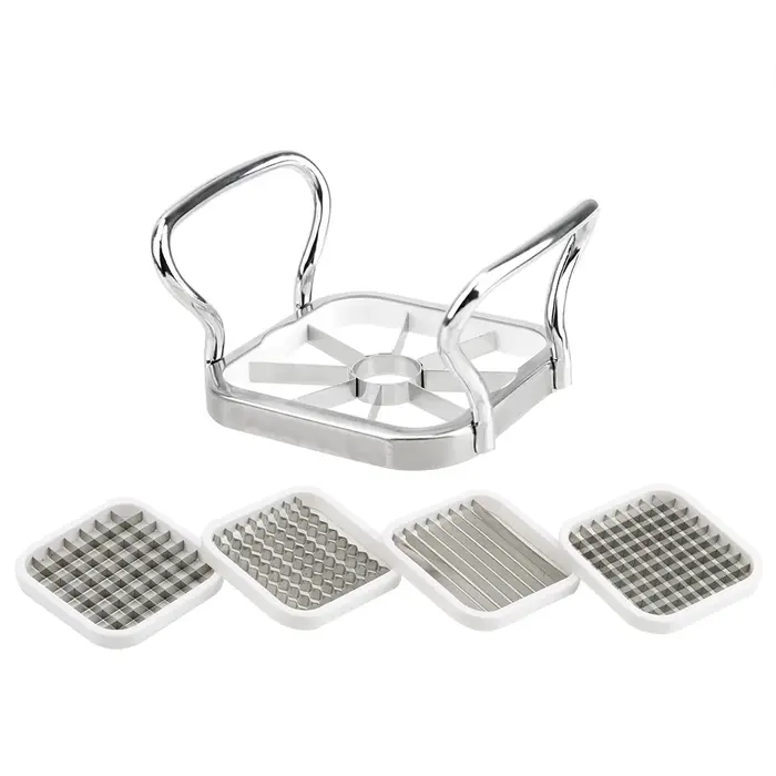 Coupe-bande de pommes de terre, Gadgets de cuisine pratiques en acier inoxydable, outils pour légume
