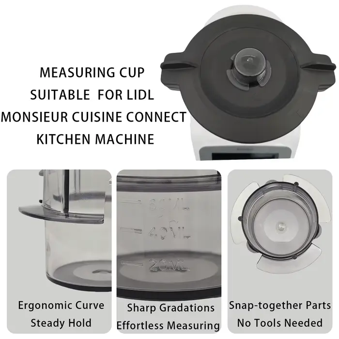 Couvercle de tasse à mesurer de 100ML