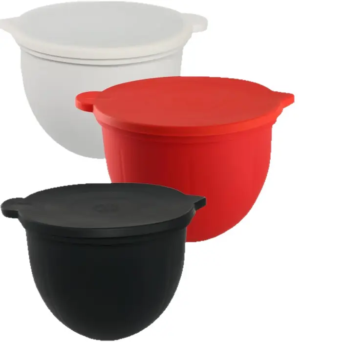 Bol universel en Silicone avec couvercles