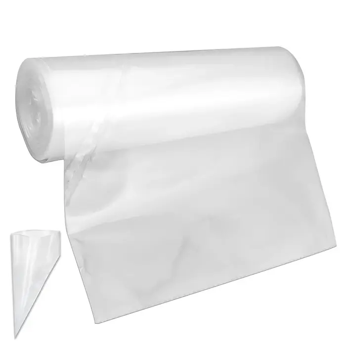 Rouleau de sacs à pâtisserie jetables, 50 pièces/rouleau, passepoil de glaçage, gâteaux, Cupcake, sa