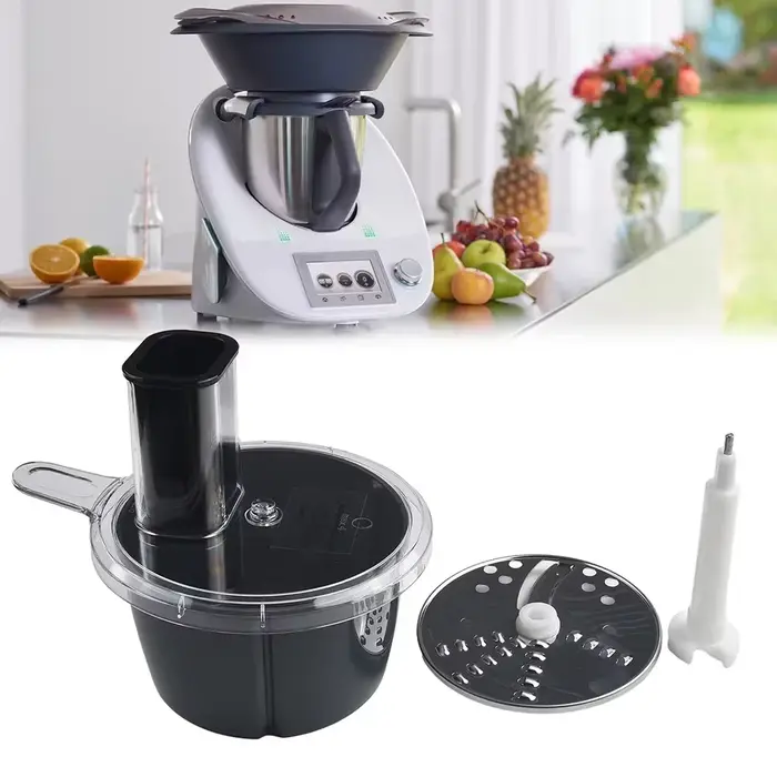 Robot culinaire mélangeur alimentaire pièces Kit de coupe pour Thermomix TM5 TM6 broyeur de cuisson tranchage disque de déchiquetage plateau à découper accessoire