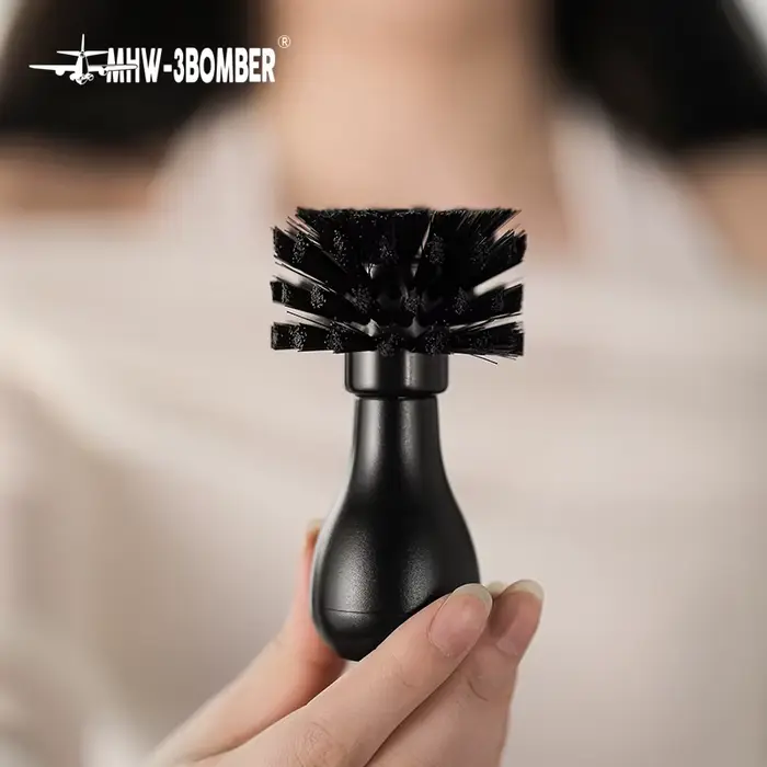 Brosse de nettoyage ABS MHW-3BOMBER, brosse de nettoyage pour panier à café, adaptée aux paniers de